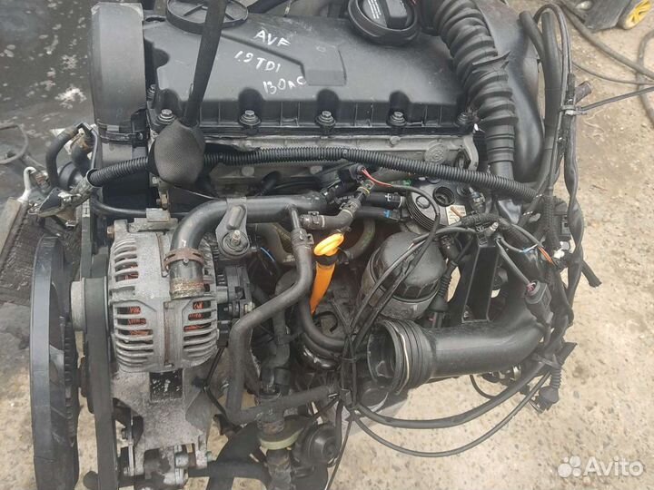 Двигатель Volkswagen Audi AVF 1.9тд, 130лс