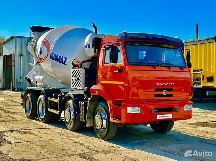 Автобетоносмеситель КАМАЗ 6540, 2021