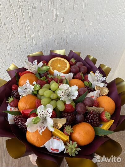 Съедобные букеты, фруктовые букеты