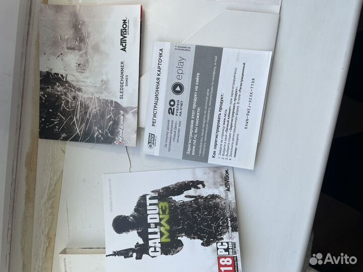 Коллекционное издание COD modern warfare 3