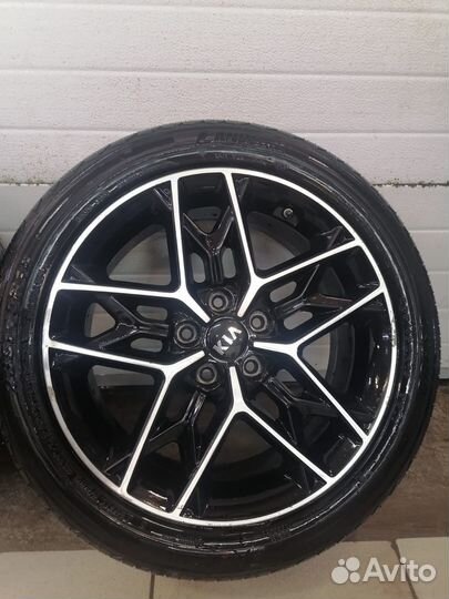 Колёса на литых дисках