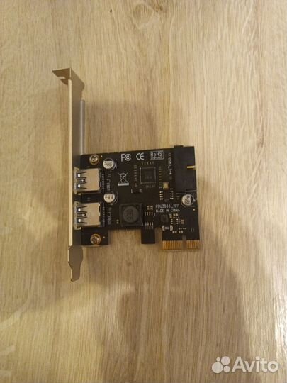 Адаптер PCI-E 2*USB 3.0 + Front panel USB 3.0