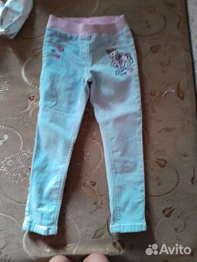 Детская одежда для девочек 110 116 пакетом