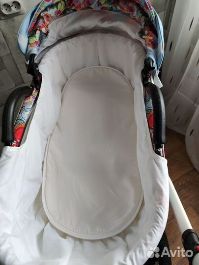 Коляска 3 в 1 Gusio Carrera (полный комплект)