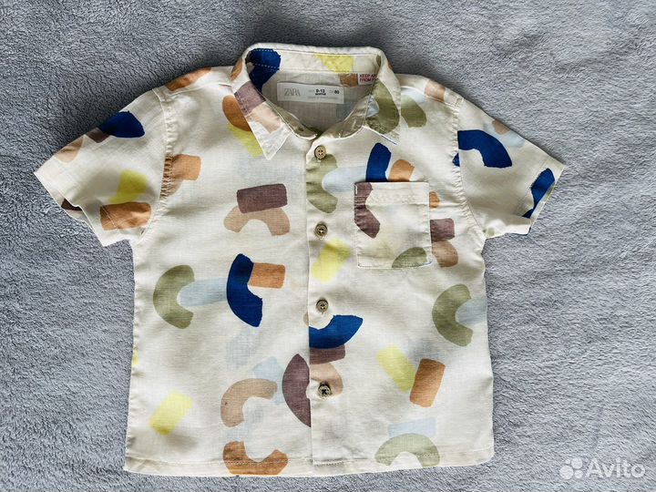 Брюки, рубашки Zara, Babu Go 80 см