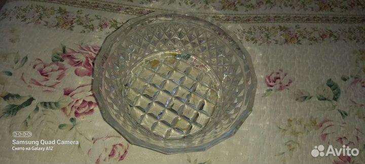 Хрустальная и стеклянная посуда СССР