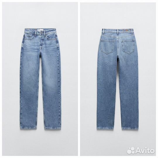 Джинсы Zara новые р. 34