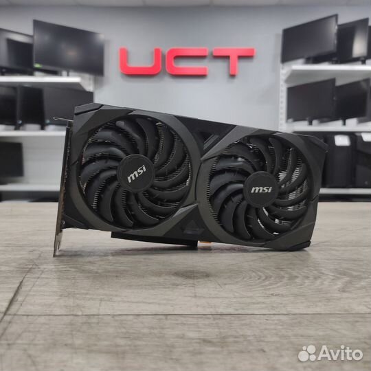 Видеокарта MSI GeForce RTX 3060 ventus 2X