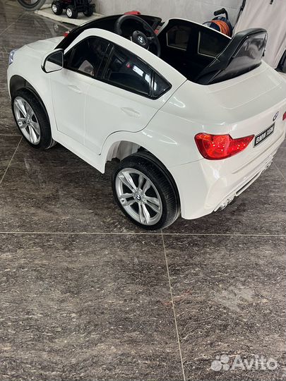 Электромобиль BMW x6m машинка детская