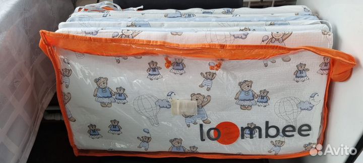 Бортики в кроватку для новорожденного Loombee