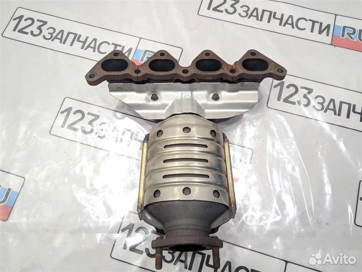 Коллектор выпускной с катализатором Hyundai I30 FD