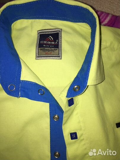 Рубашки для мальчика 116-122