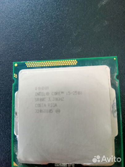 Материнская плата с процессором