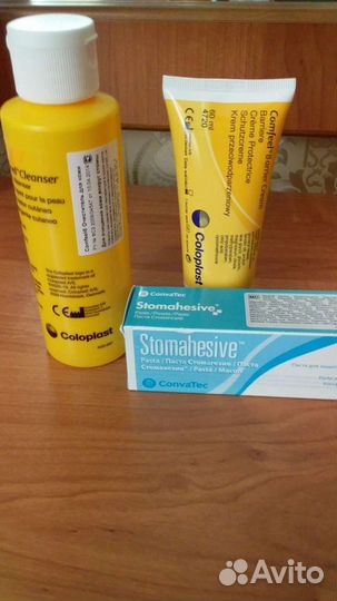 Средства по уходу за колостомой