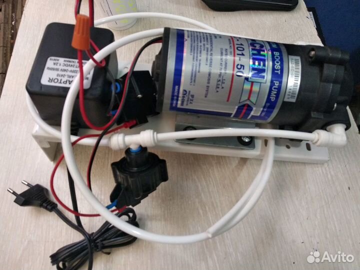 Комплект повышения давления на обратный осмос