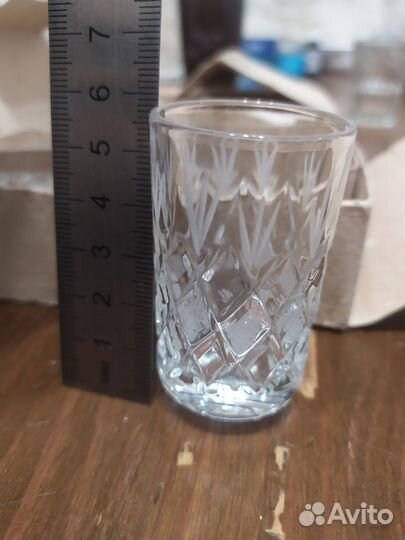 Хрустальные рюмки