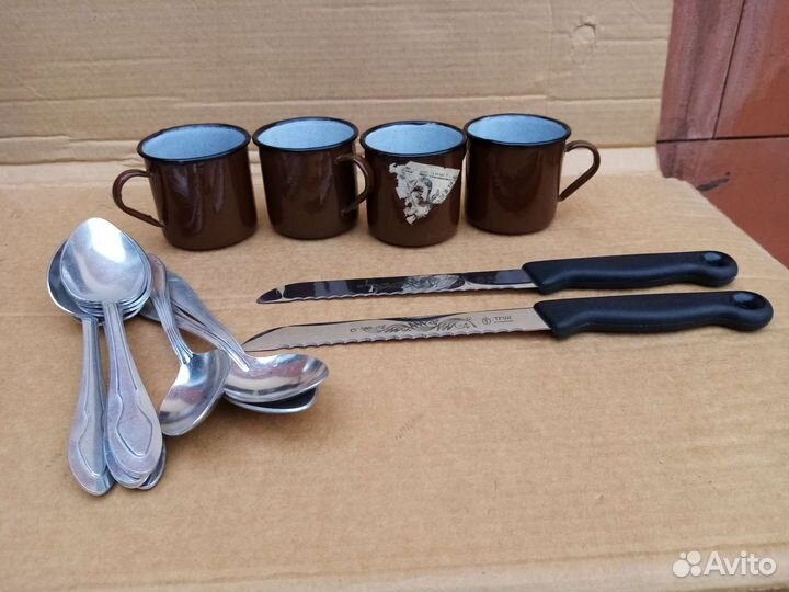 Кружки, ложки СССР