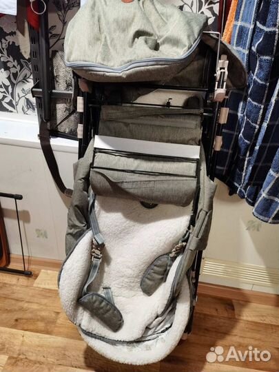 Зимние санки коляска