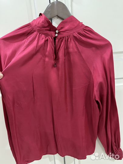 Блузка шелковая liu go