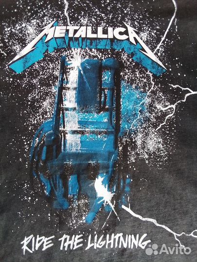 Metallica The Rolling Stones футболка -мерч