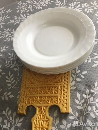 Блюдо большое Дулево. Тарелки