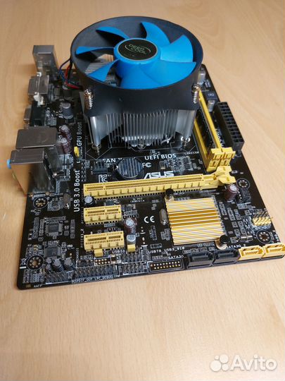 Комплект asus H81M-K, intel core i5-4690