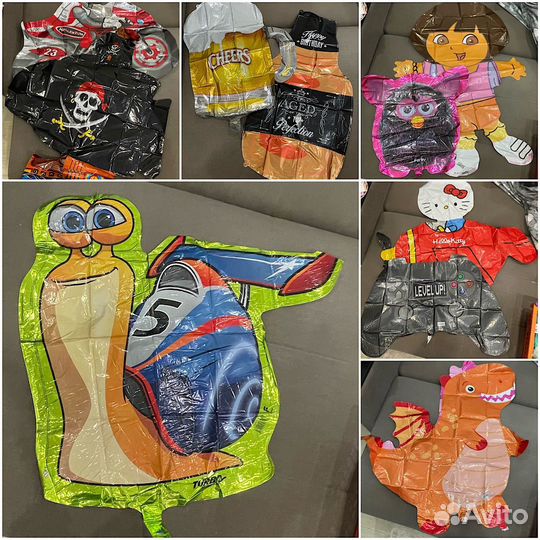 Фольгированные шары фигуры и цифры