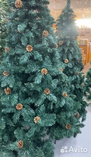 Ель с шишками искусственная