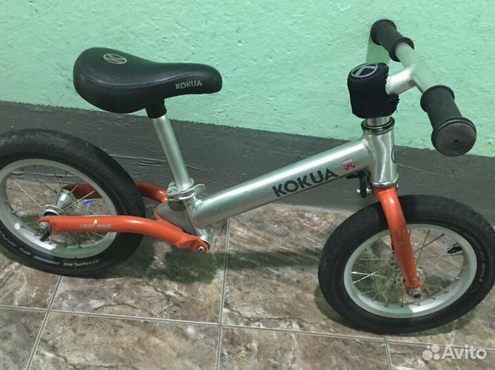 Беговел kokua likeabike jumper, коралловый