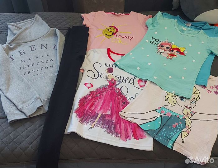 Вещи пакетом на девочку