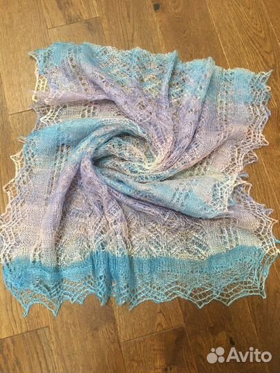 Оренбургский пуховый платок шаль новый