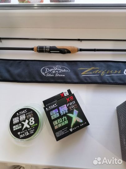 Спиннинговый комплект Серебряный Ручей Тайфун