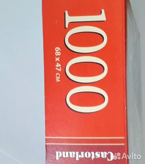 Пазлы castorland 1000 деталей