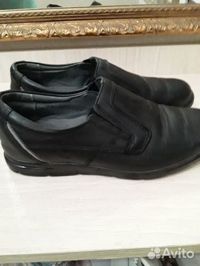 Обувь на мальчика кожаная