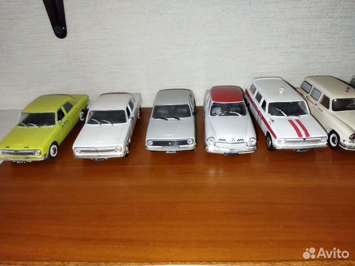 Модели газ 1:43