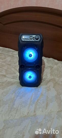 Портативная колонка караоке Telefunken 30Вт новая