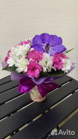 Живые цветы букеты