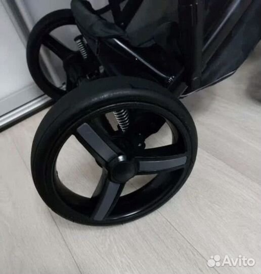 Коляска 2 в 1 Aroteam Bartolo Prima эко-кожа