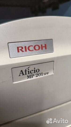 Мфу лазерное Ricoh Aficio MP 201SPF