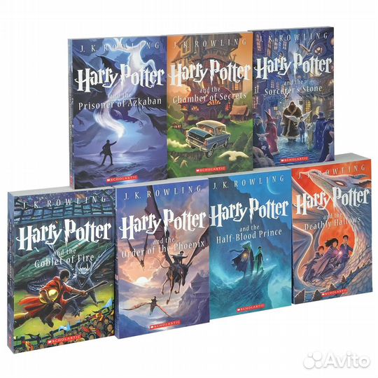 Harry Potter. Комплект из 7 книг на английском