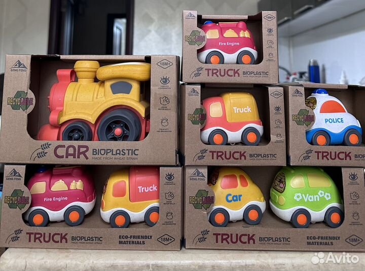 Детские машинки игрушки эко