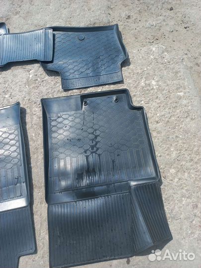 Автомобильные коврики резиновые hyundai solaris