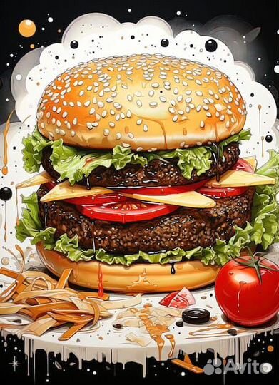 Повар в ресторан быстрого питания