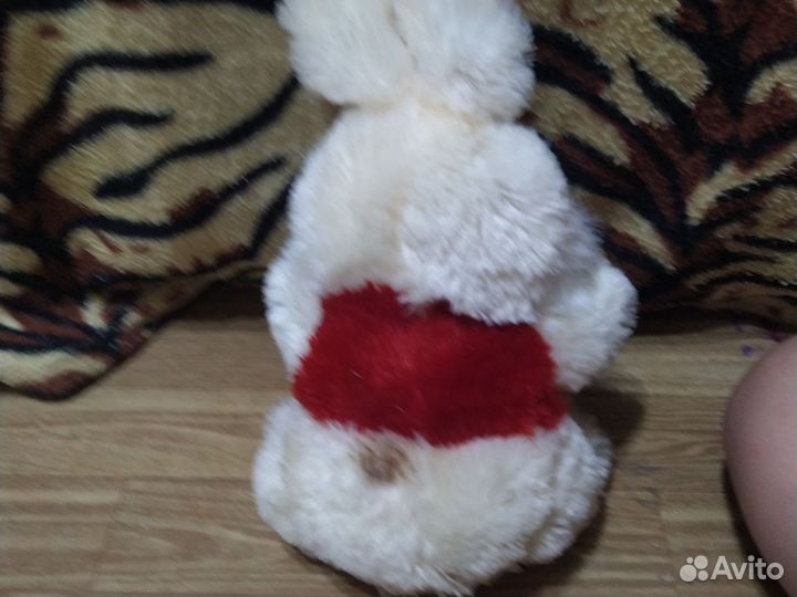 Мягкая игрушка заяц бесплатно бу