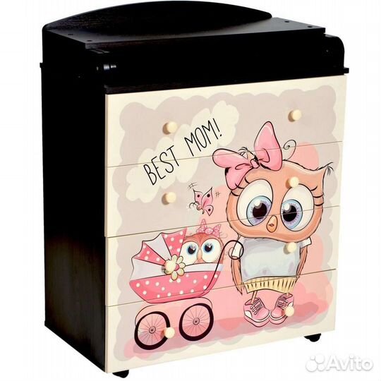 Комод пеленальный Lilu 6 Best Mom