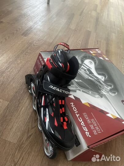 Ролики детские раздвижные размер 36-40