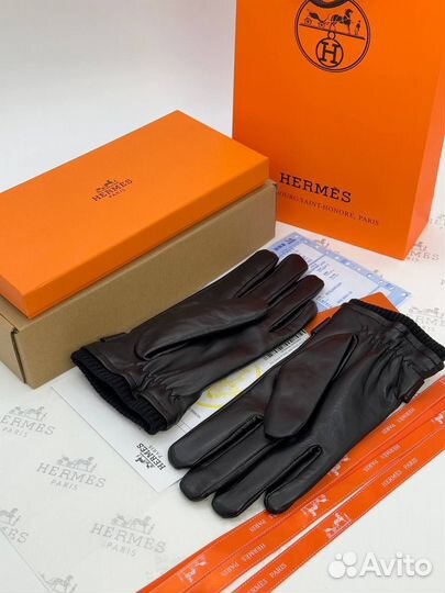 Перчатки мужские зимние Hermes Premium