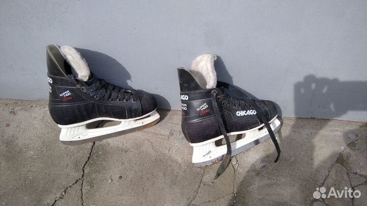 Коньки хоккейные, бу размер 38