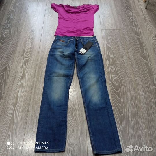 Джинсы, юбка, блузка (3 шт) бренда Massimo Dutti