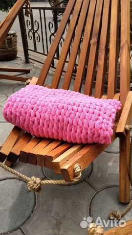 Детский плед в кроватку